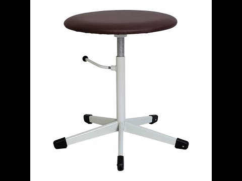 Табурет напівжорсткий, шкірзамінник, видео 1