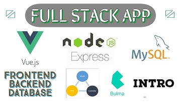"Introduction" ||  Full Stack Web App Using Vue.Js, Express Js and MySQL (Complete Guide)