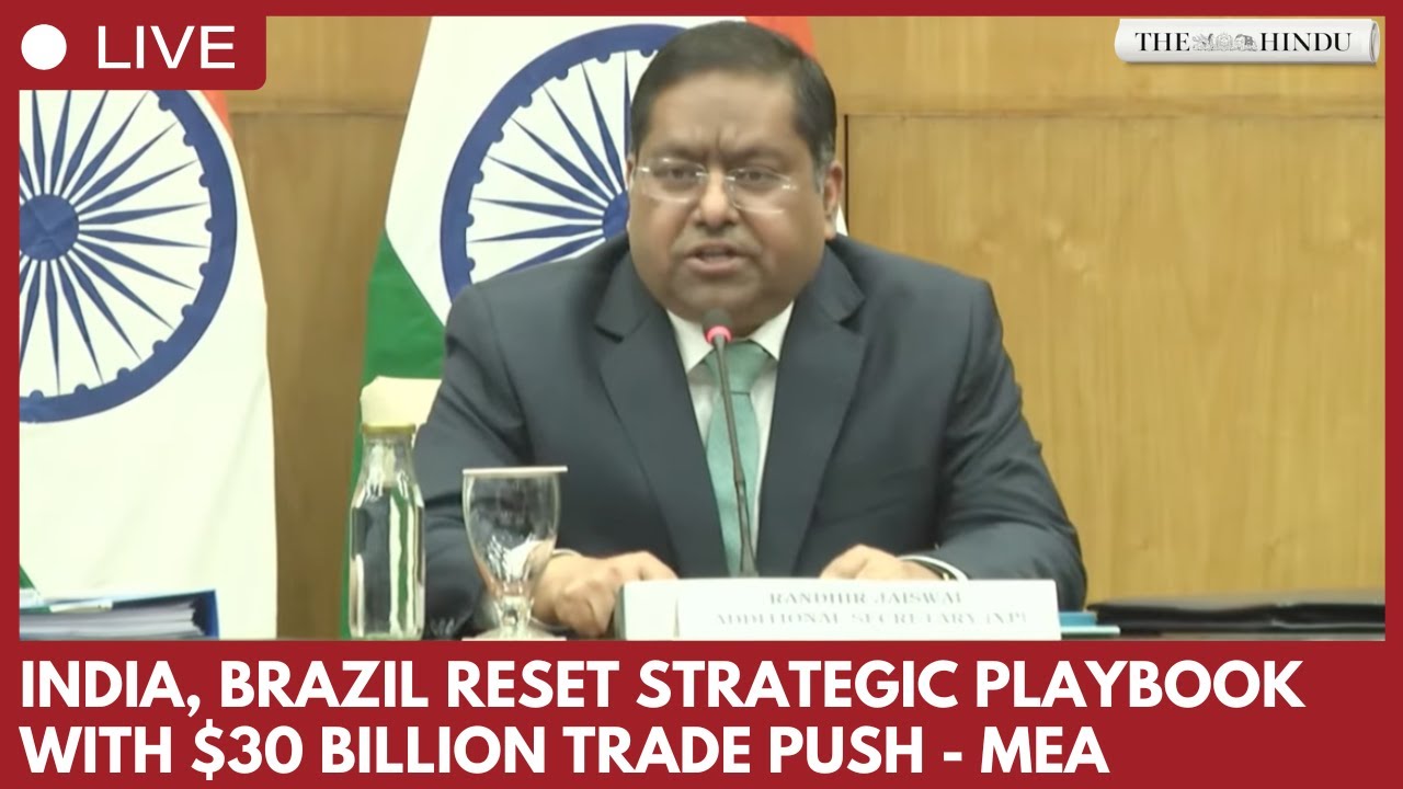 India, Brazil set $30-billion trade target, expand strategic cooperation