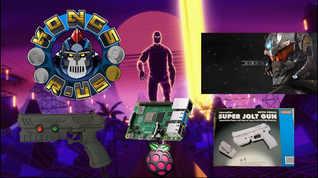 Arcade Light Guns SindenLight Gun Recoil vs Super Jolt Gun4Ir Light