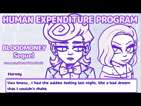 BLOODMONEY 2 HUMAN EXPENDITURE PROGRAM Full Gameplay No Commentary Itchio Horror Game 
