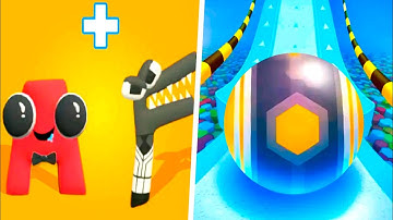 Alphabet Lore | Action Balls - All Level Gameplay Android,iOS  - NEW BIG APK UPDATE Best Games