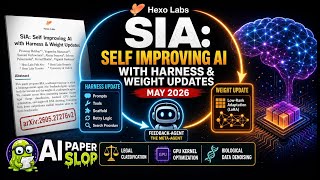 SIA: Self Improving AI with Harness & Weight Updates (May 2026) screenshot 2