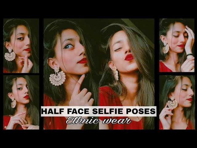 Simple & Easy Selfie Poses | Hide Face Poses for girls | Creative Ragini -  YouTube