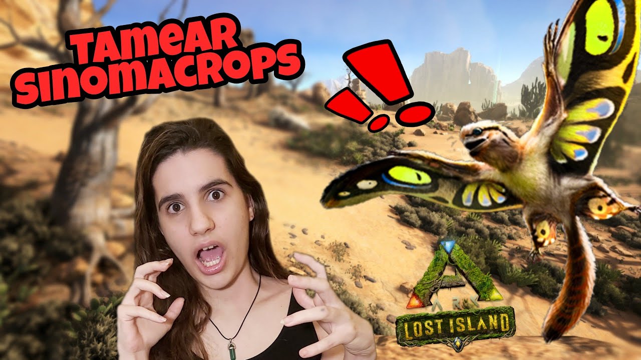 Ark Lost Island COMO TAMEAR SINOMACROPS AL COMIENZO Ark Survival Evolved en esp 