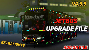 BUSSID V4.3.3 JB ZEDONE EXTRA LIGHT UPGRADE🤩💥||JB ZEDONE MODIFIED||Bussid V4.3.3|| Ani