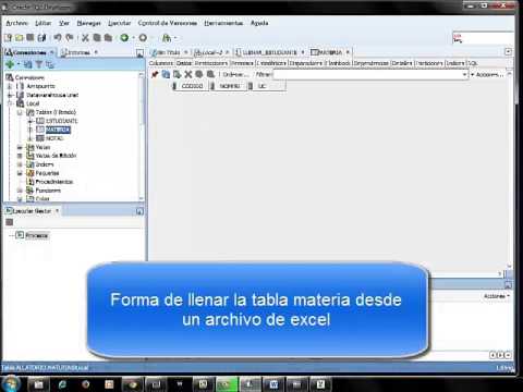 LLenar tablas con datos aleatorios en oracle 11g