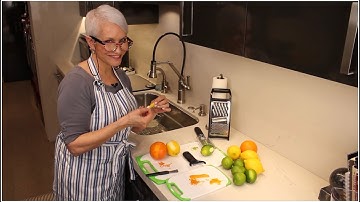 Fran Berger: How to zest citrus for your recipe