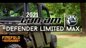 My FIRST SIDE by SIDE / 2021 CAN AM DEFENDER LIMITED MAX / Review / FiveFold Outdoors🤘🤘🤘