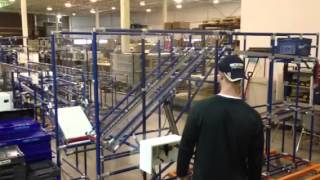 Extended Height Flow Rack with/ Cylinder Lift