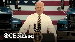 Senate continues work on bipartisan infrastructure bill as Biden faces uphill battle