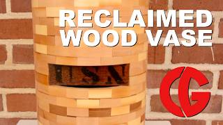 Segmented Vase from an Old Table - Art, Woodturning
