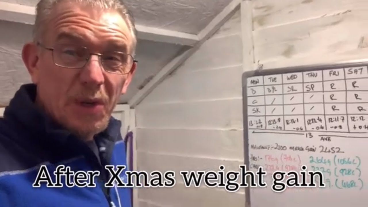 After effects of Xmas weight gain YouTube