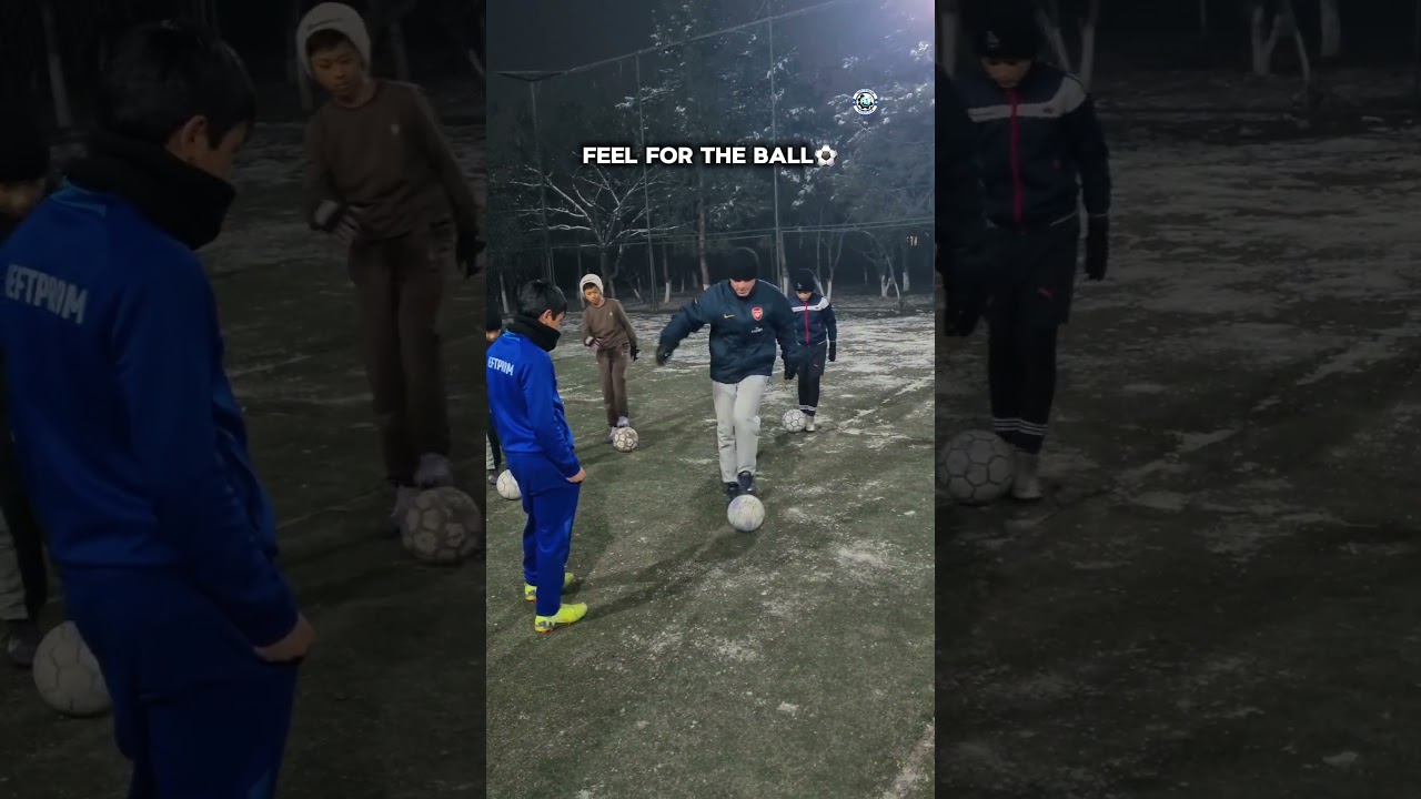 Feel for the ball⚽