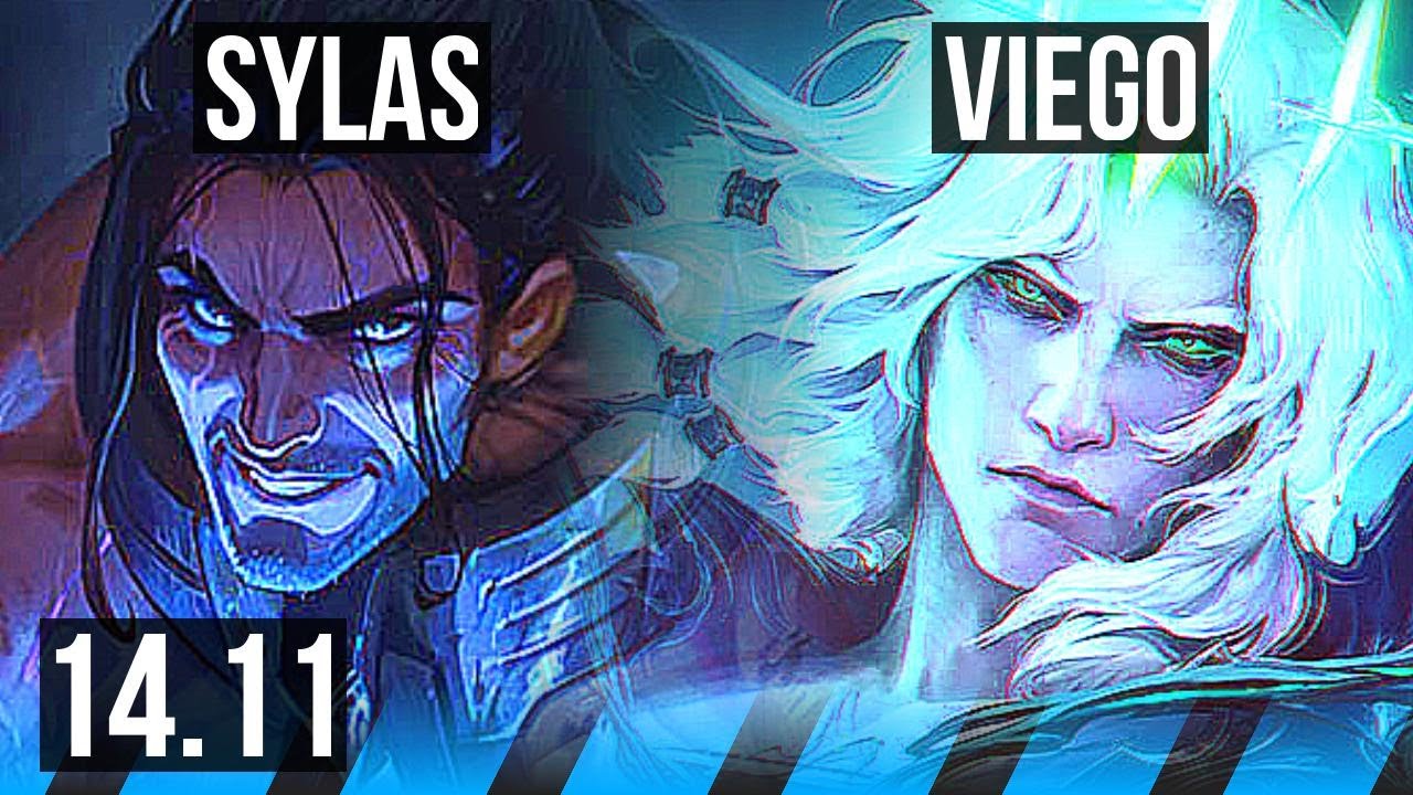 SYLAS vs VIEGO (MID) | 600+ games, 4/1/1 | KR Diamond | 14.11