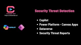 Security Threat Detection | Microsoft Copilot | Power Apps