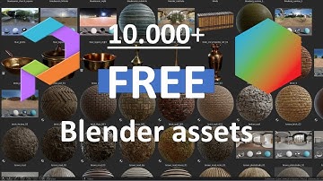 10.000+ Blender assets | drag and drop assets