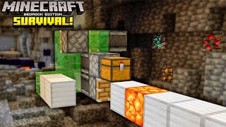 MÁQUINA MINERADORA AUTOMÁTICA - Minecraft Bedrock Survival (#39)