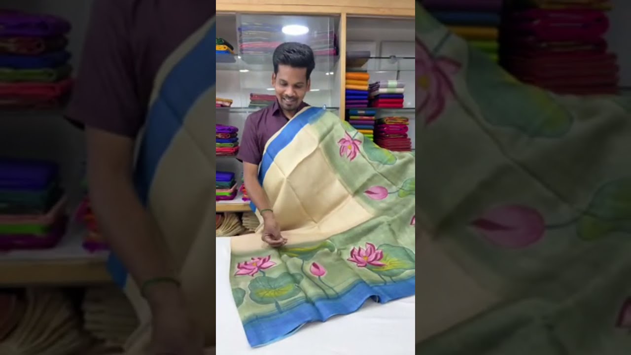 LIVE - Daily wear sarees and one-side border sarees #cottonsarees #hayagrivassilkhouse #livevideo