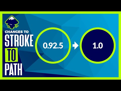 Inkscape 1.0 Update: How Stroke To Path Has Changed