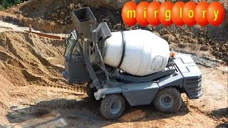 Развивающее видео для детей про бетономешалку - mirglory