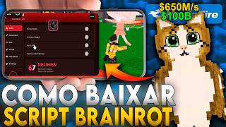 ✅COMO BAIXAR e USAR SCRIPT Roube Um Brainrot (Pega TUDO) MOBILE SEM KEY LINK DIRETO Steal A Brainrot