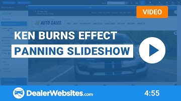 Ken Burns effect panning slideshow