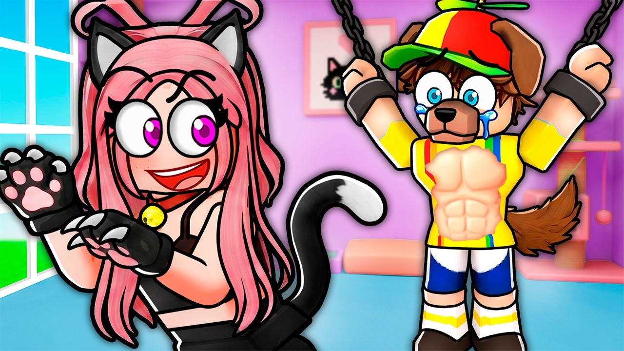 ROBLOX +1 BECOME ANIMAL WITH MY GIRLFRIEND
