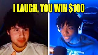 Make Me Laugh To Win 100 Omegle