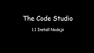 1.1 Install Node.js Ubuntu 18.04