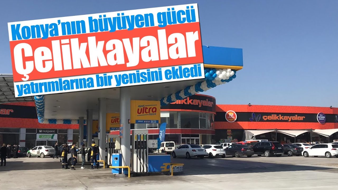 ÇELİKKAYALAR AKARYAKIT İSTASYONU AÇTI