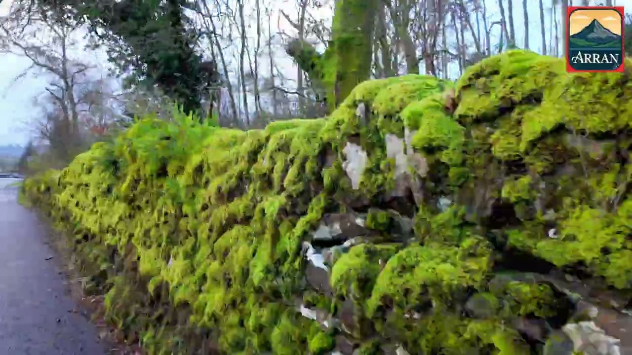 5k run around Brodick bay Isle of Arran Scotland 
