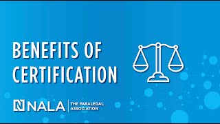 Benefits of Certification