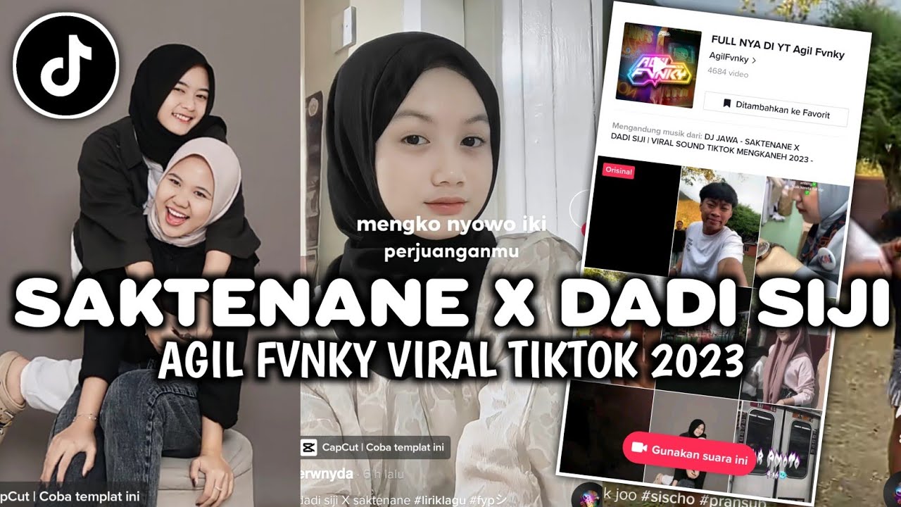 DJ JAWA SAKTENANE X DADI SIJI AGIL FVNKY VIRAL TIKTOK || DJ KABEH PERJUANGANMU TAK ANGGEP ANGIN LALU