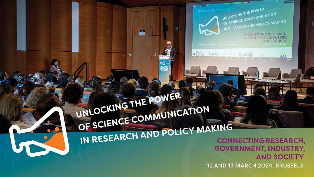 Recap of the High Level Conference on Science Communication - YouTube
