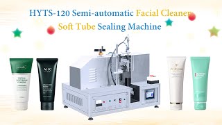 HY|  Semi automatic Soft Tube Sealing Machine For Facial Cleaner |HYTS -120 screenshot 2