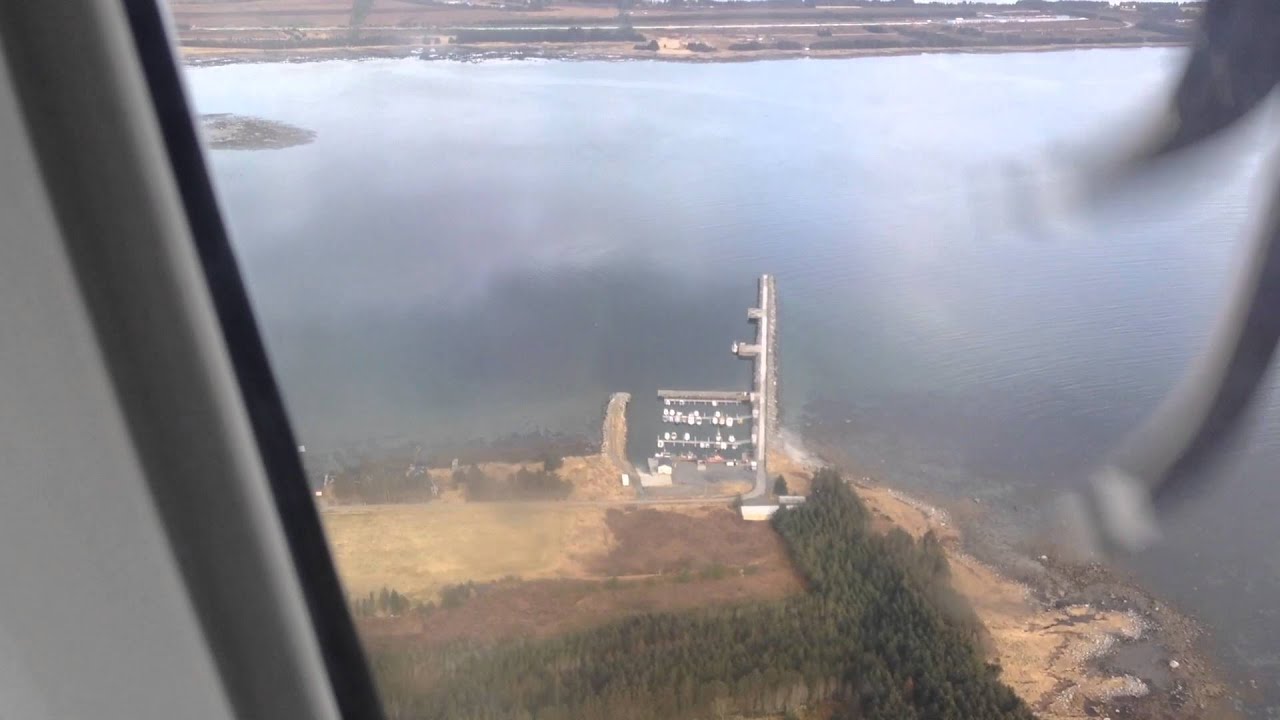 Flight from Bergen to Ålesund with Widerøe