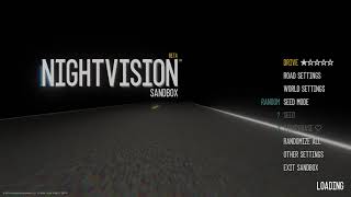 Nightvision Drive Forever Gameplay (PC Game)