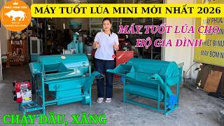 Máy Tuốt Lúa Phụt Vào Bao Mẫu Mới Nhất 2026
