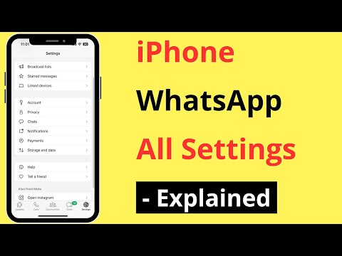 IPhone WhatsApp All Settings Explained In Hindi