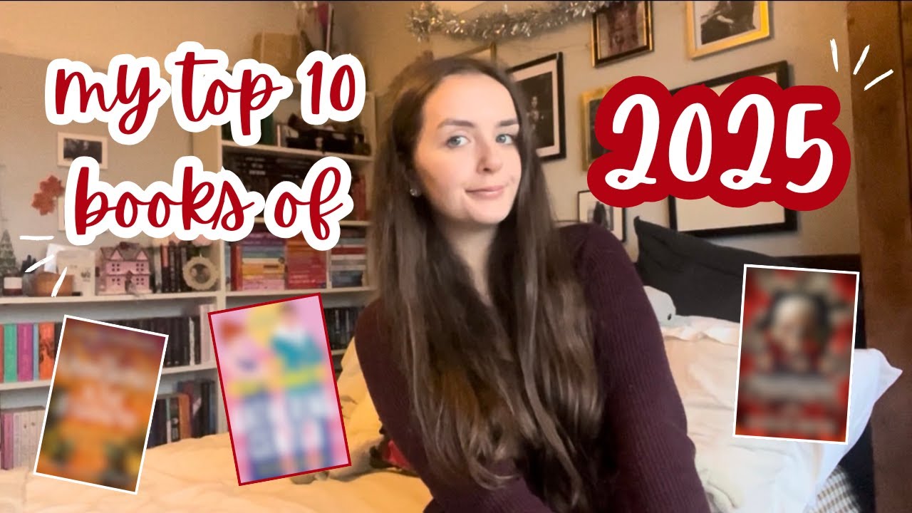 my top 10 books from 2025!! 📚🌟