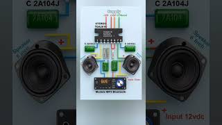 How to Make Amplifier Using TDA2616 IC Simple & powerful #SimpleHiFiBassAmplifier