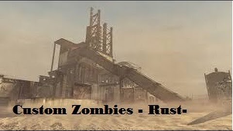 Call Of Duty World At War - Custom zombies- Rust ! -Part 2 (NO Commentary)