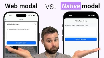 Hotwire Native Modals