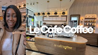Le Cafe Coffee ☕ Location: 561 10th Ave, New York, NY 10036 #lecafecoffee