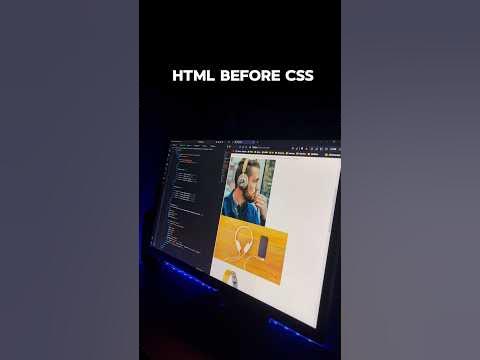 HTML before and after CSS Code #code #programming #coding #developer # ...