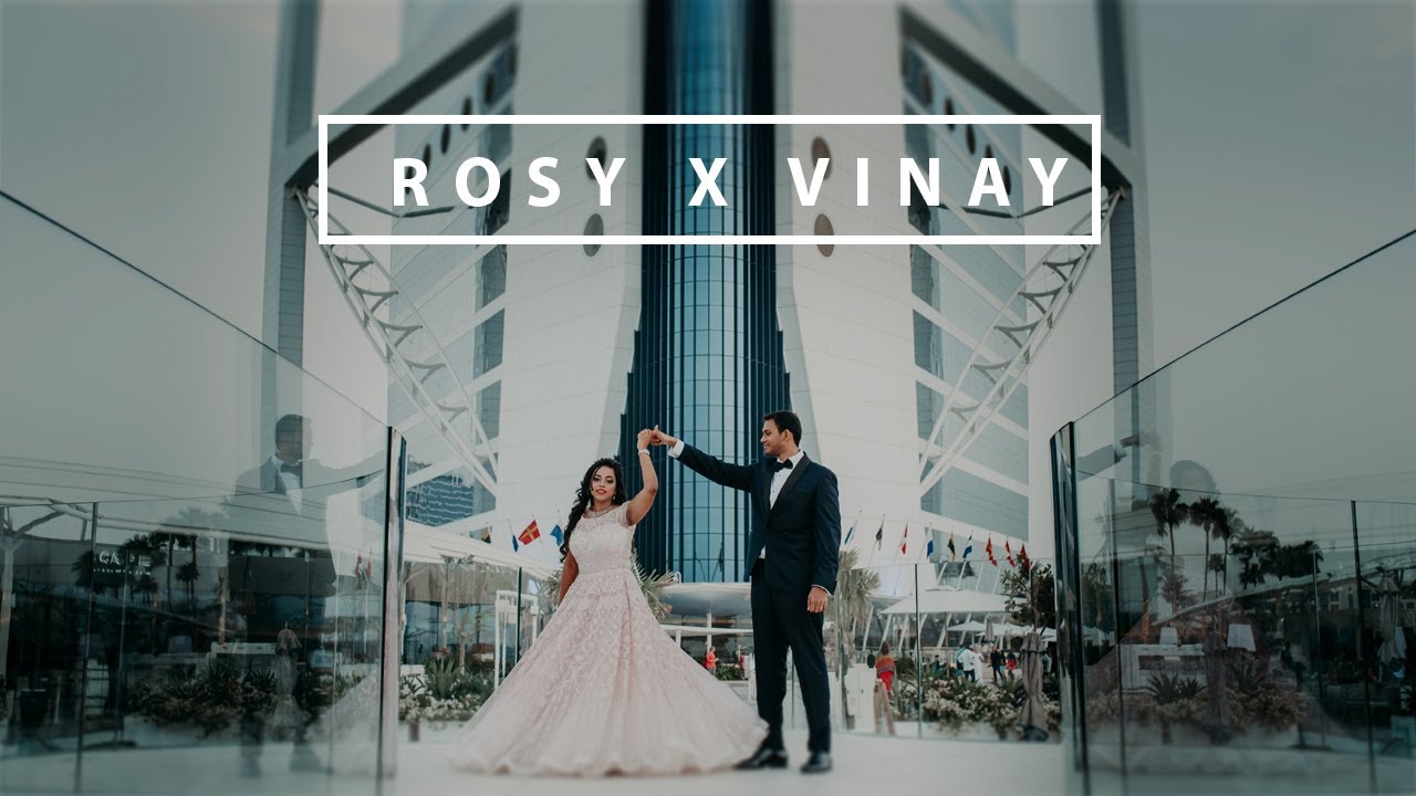 destination weddings Rosy x Vinay | Dubai | Burj Al Arab | Wedding Film Teaser | Think Tank Pictures