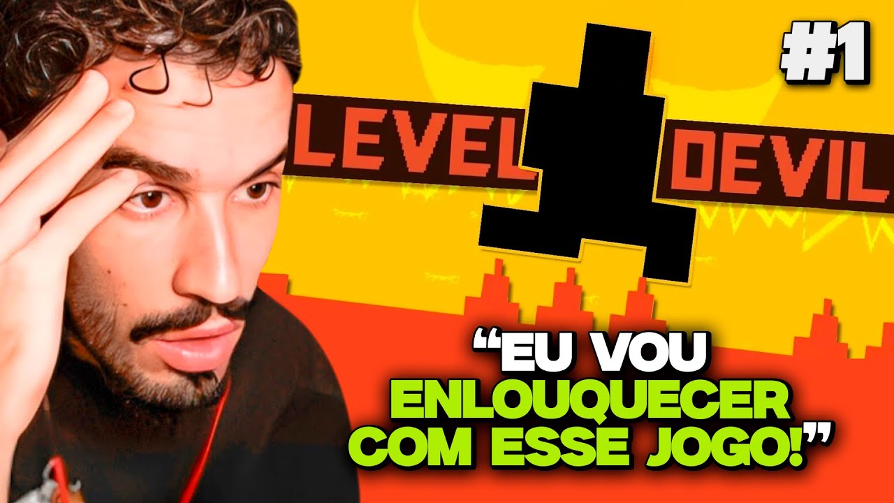 É IMPOSSÍVEL ZERAR ESSE JOGO DO INFERNO! - LEVEL DEVIL #1 | STAG JOGA