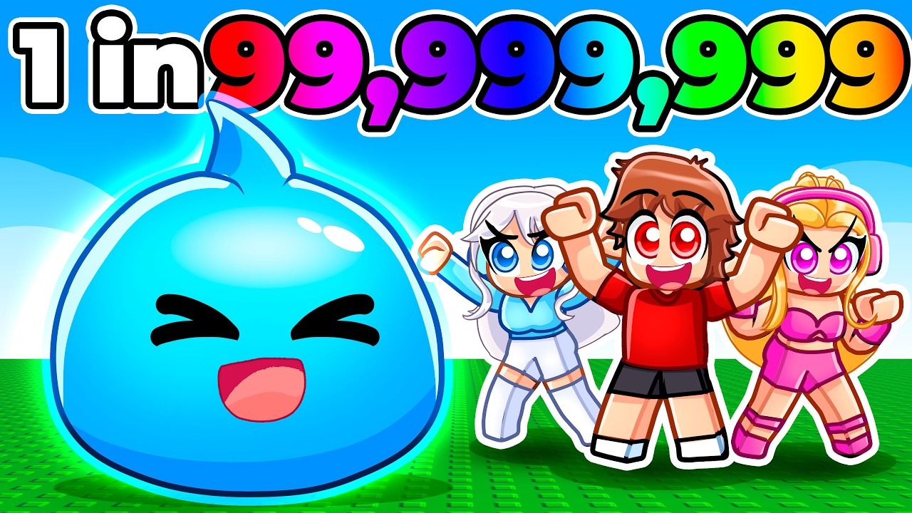 I Got a 0.001% SLIME in Roblox... (Slime RNG)