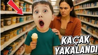 Kerem Gece Gi̇zli̇ce Tek Başina Markette Gi̇tti̇ Annesi̇ Çildirdi